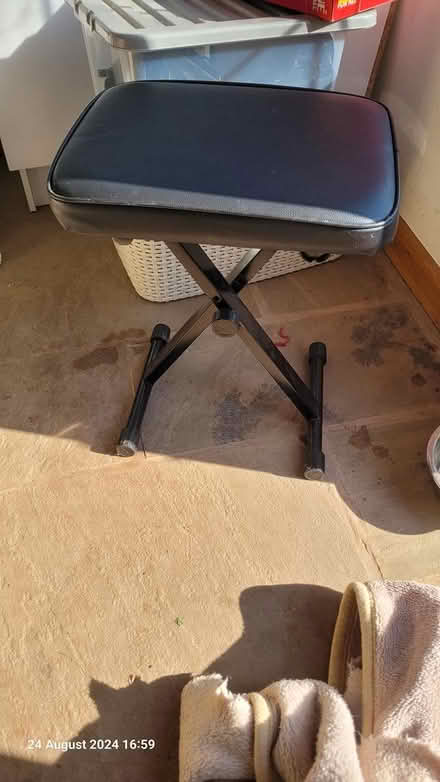 Photo of free Keyboard/piano folding stool (Suckley, WR6) #1