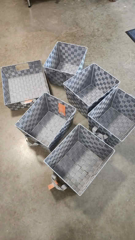 Photo of free Small woven storage bins (Dunstable) #1