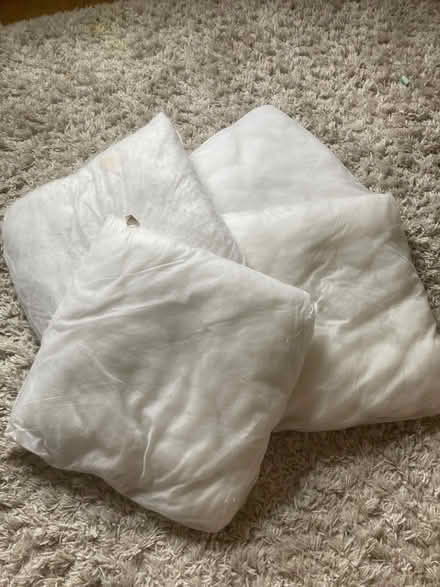 Photo of free 4x dunelm cushions (Dickens heath B90) #1