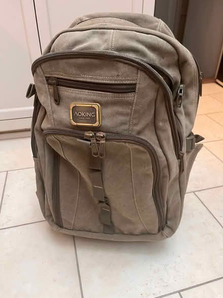 Photo of free Canvas Backpack with wheels (Hales Bridge RH5) #1