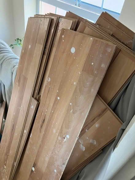Photo of free Used laminate flooring + underlay (Southgate N14) #2