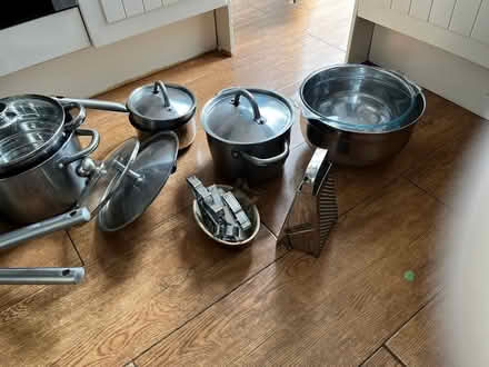 Photo of free Full set of IKEA cooking pan and pots for induction hobs (Coleridge Ward CB1) #1