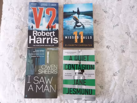Photo of free Four paperback books/novels (Rhydycroesau SY10) #1