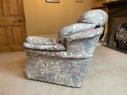 Photo of free TWO 2 seater fabric sofas (Market Harborough LE16) #4