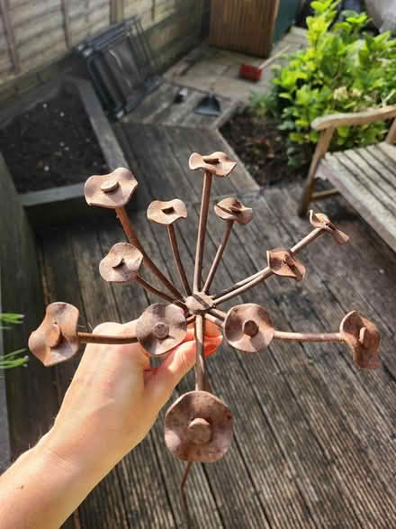 Photo of free Decorative metal garden sculpture (Winchester SO22) #2