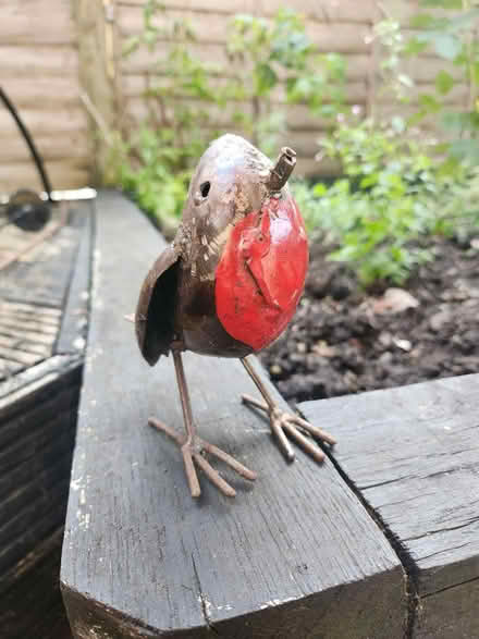 Photo of free Metal garden robin (Winchester SO22) #1