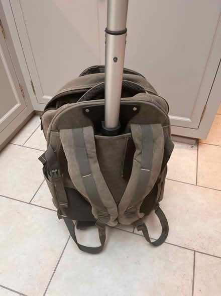 Photo of free Canvas Backpack with wheels (Hales Bridge RH5) #2