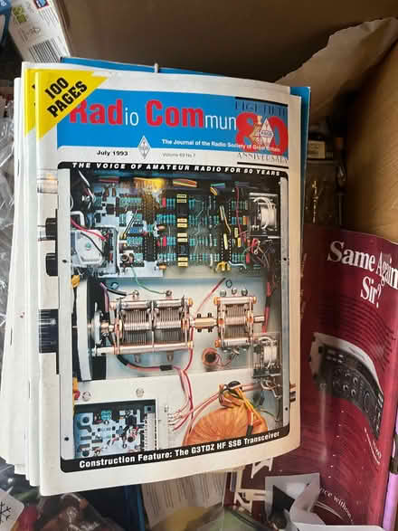 Photo of free Radio communication and radcom magazines (Buckley CH7) #1
