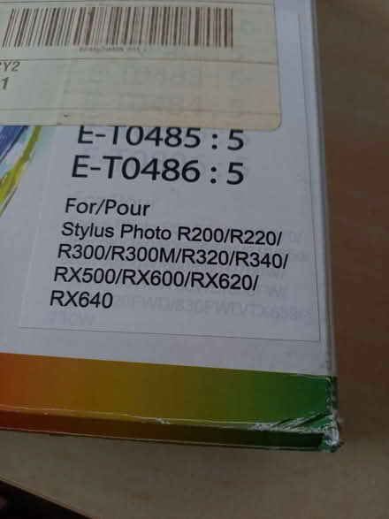 Photo of free Epson compatible printer inks (Fratton PO1) #3