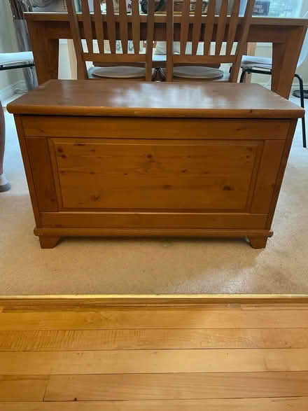 Photo of free IKEA Wooden Chest (Westboro) #1