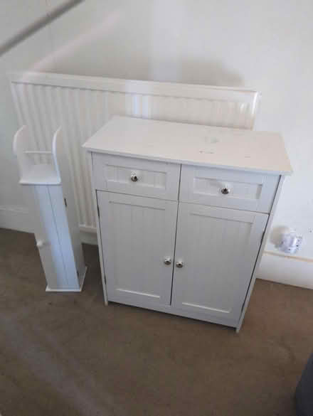 Photo of free Bathroom cabinet toilet roll holder (Ringmer) #1