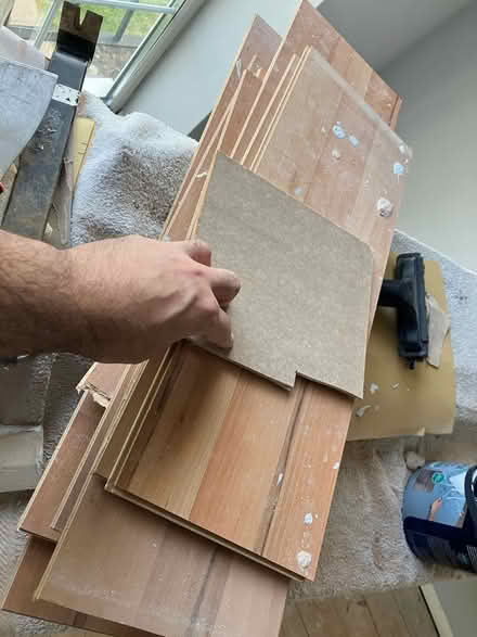 Photo of free Used laminate flooring + underlay (Southgate N14) #3