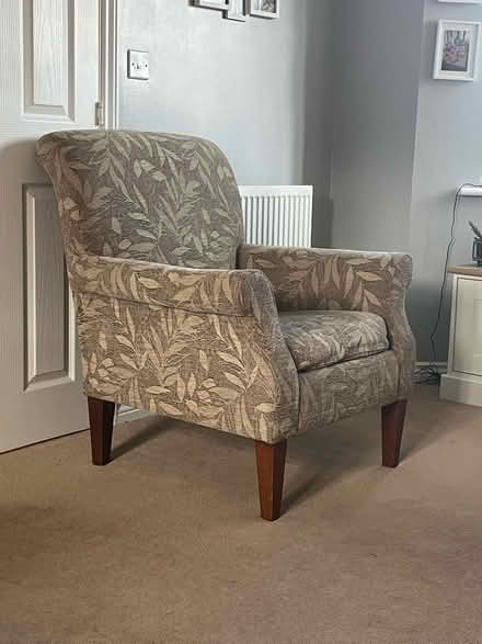 Photo of free Floral armchair (Watton) #1