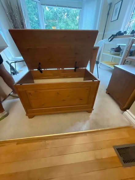 Photo of free IKEA Wooden Chest (Westboro) #3