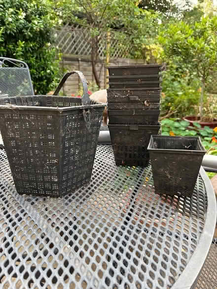Photo of free Pond plant pots (E8 London Fields) #1