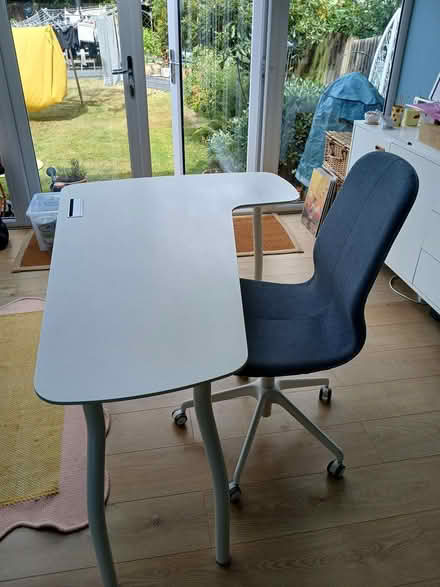 Photo of free desk & office chair (Whitton) #4