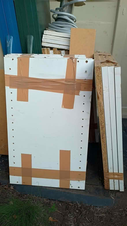 Photo of free 24 IKEA shelves 57.5cm wide x 36cm deep (Fulham Palace Rd SW6) #2