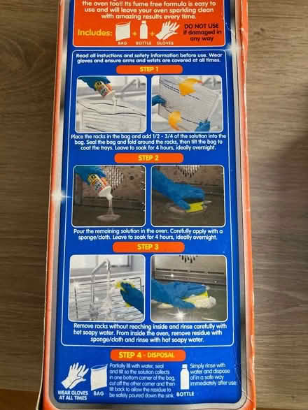 Photo of free Oven cleaning set (Abbeyhill EH8) #2