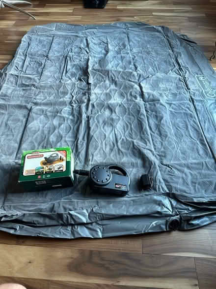 Photo of free Coleman Inflatable Bed w/pump (Pearl District) #1