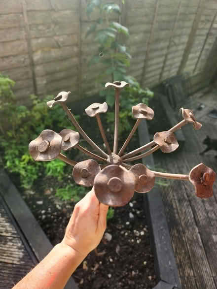 Photo of free Decorative metal garden sculpture (Winchester SO22) #1