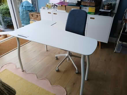 Photo of free desk & office chair (Whitton) #1