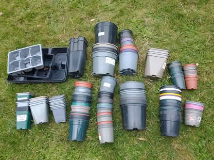 Photo of free Plastic Garden Pots Various Sizes (HA5 2NN) #1