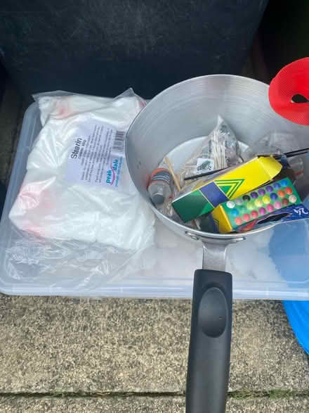 Photo of free Candle making wax ect (Denton M34) #2