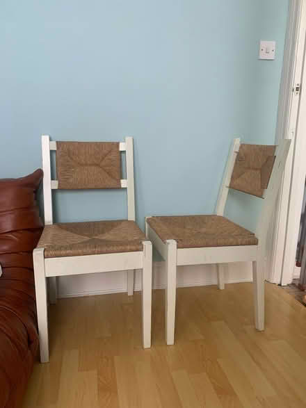 Photo of free 2x rustic kitchen chairs (N1 Dalston) #2