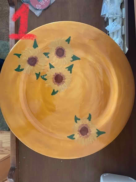 Photo of free 4 plate chargers, 16 inch diameter (Fullerton) #1