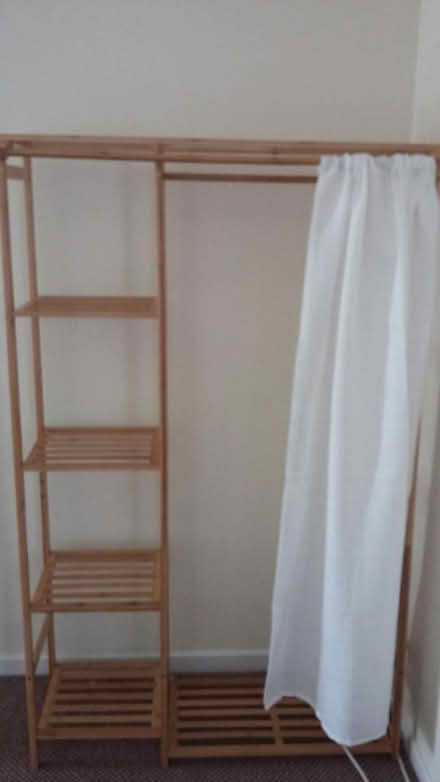 Photo of free Lightweight clothes rail/shelves (Langwathby, Penrith, CA10) #1