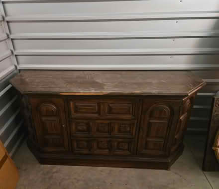 Photo of free Wood cabinet/side table/tv stand (Oakdale/Sylvan) #2