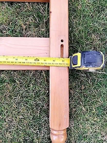 Photo of free 5ft pine bed base (Old Town TN40) #2