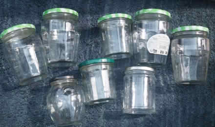 Photo of free Jam Jars - with Metal Lids (Purley on Thames RG31) #1