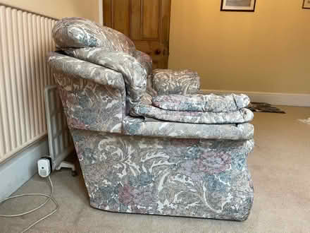 Photo of free TWO 2 seater fabric sofas (Market Harborough LE16) #2