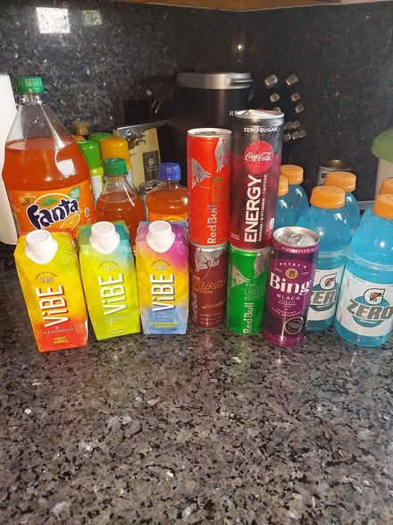 Photo of free Assortment of Beverages (94015) #1
