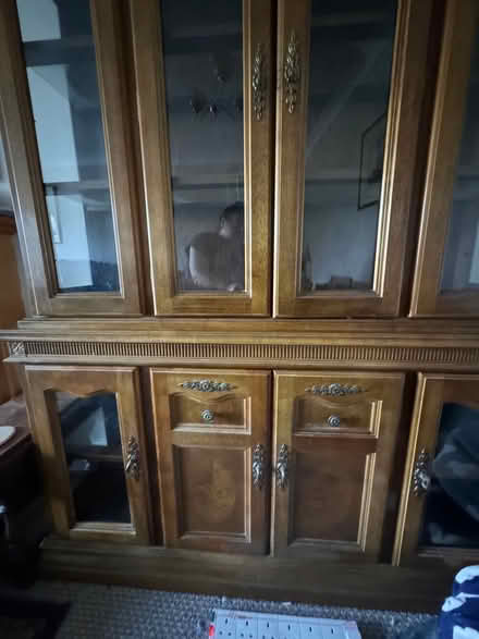 Photo of free Tall display cabinet with lighting (Lee on the solent PO13) #2