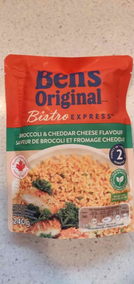 Photo of free Broccoli & Cheddar Flavour Rice (Stanley Park Kitchener) #1