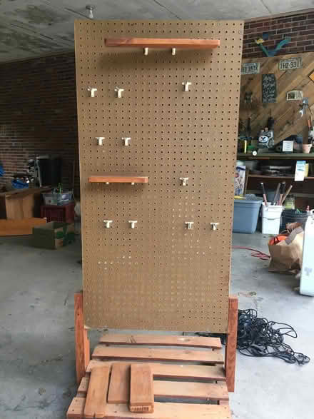Photo of free Peg board display shelve (Denbigh near Lucas Crk bridge) #1