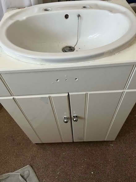 Photo of free Bathroom vanity unit (ME20 Aylesford) #1