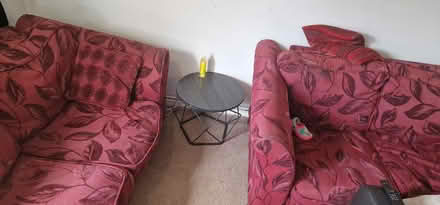 Photo of free 2X 2 seater Sofa (Canford Heath BH17) #1