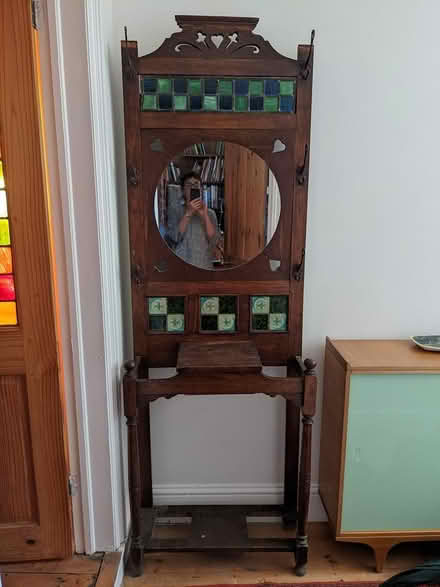 Photo of free Arts and Crafts Coat/hall stand (Northfields) #2