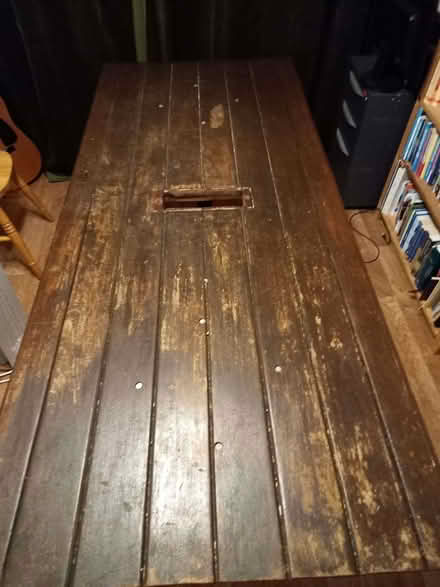 Photo of free Upcycled dining table / desk made from wooden door (Vale LA1) #3