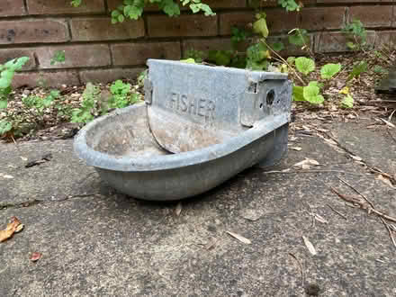 Photo of free Galvanised steel drink bowl (Wyke TF13) #1