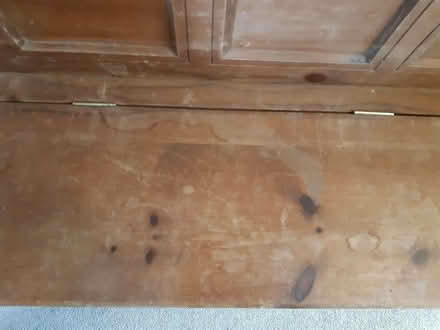 Photo of free Monks' bench, high back with storage (Arnside LA5) #2