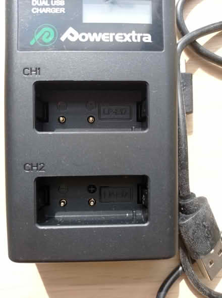 Photo of free Camera battery charger (Central Milton Keynes MK9) #3
