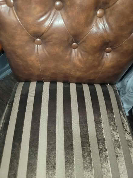 Photo of free 2 Arm chairs with foot stools (Valley cottage) #2