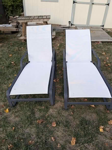 Photo of free Outdoor lounge chairs (In Havertown near Kohls.) #1