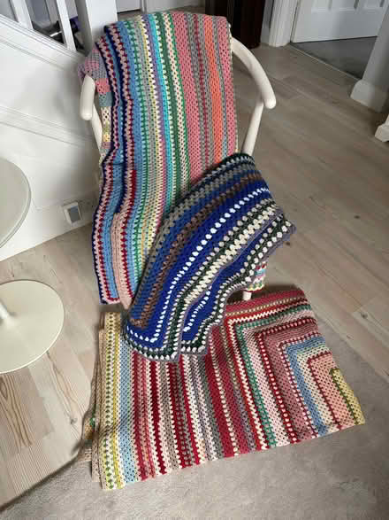 Photo of free Crocheted wool blankets (Buckhurst Hill IG9) #1
