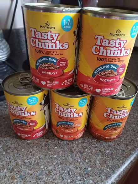 Photo of free 5 tins of dog food (Lazonby CA10) #1