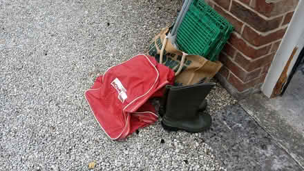 Photo of free Dunlop Steel Toe Wellies Size 5 With Bag (Ashbourne DE6) #1